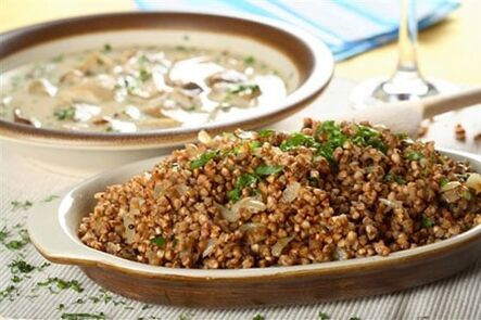 Buchweizen- und Kefir-Diät für 5 Tage
